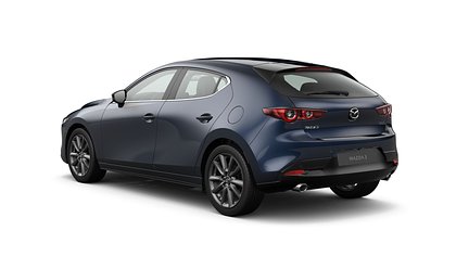 2025 Jauns Mazda 3 Deep Crystal Blue 2.5 M Hybrid e-Skyactiv G MT Centre-line (3)