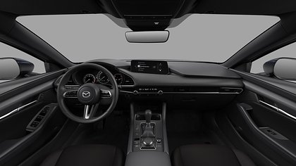 2025 Jauns Mazda 3 Deep Crystal Blue 2.5 M Hybrid e-Skyactiv G MT Centre-line (5)