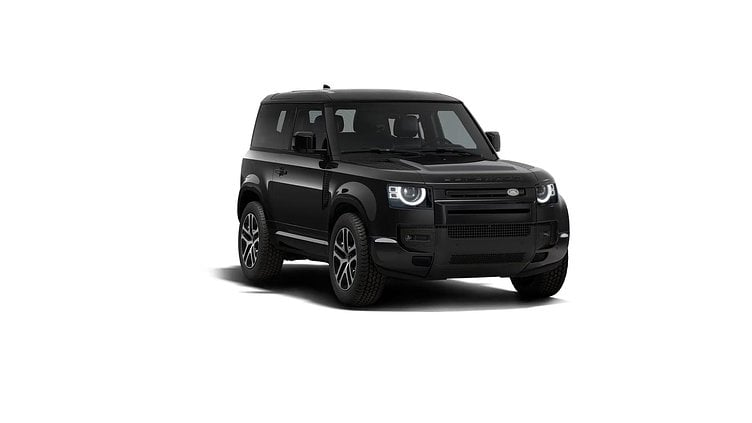 2024 New Land Rover Defender 90 Santorini Black P425 AWD SUPERCHARGED 90 X-Dynamic SE