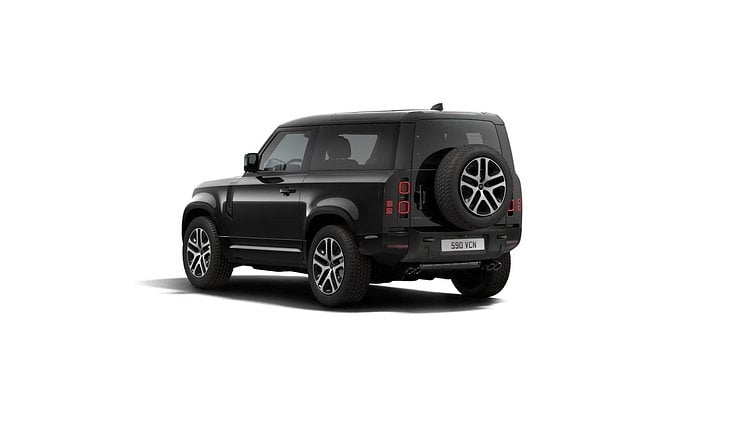 2024 New Land Rover Defender 90 Santorini Black P425 AWD SUPERCHARGED 90 X-Dynamic SE