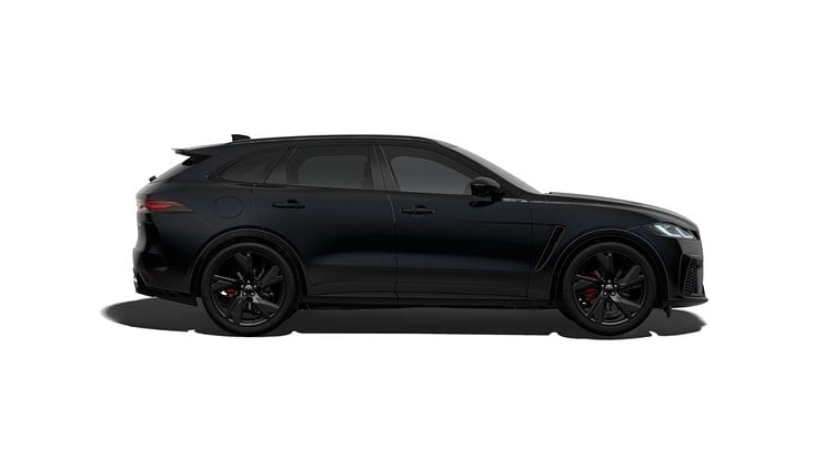 2026 New Jaguar F-Pace Ligurian Black in Satin finish P575 PETROL P575 SVR 575 ULTIMATE EDITION
