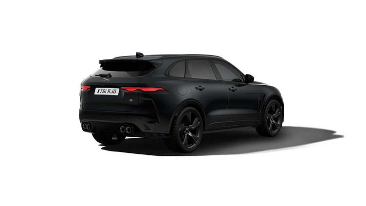 2026 New Jaguar F-Pace Ligurian Black in Satin finish P575 PETROL P575 SVR 575 ULTIMATE EDITION
