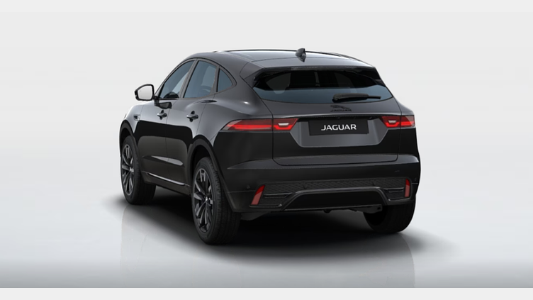 2024 Novo vozilo Jaguar E-Pace Santorini crna D200 AWD AUTOMATIC MHEV R-DYNAMIC SE