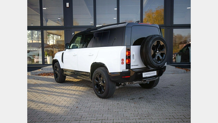 2025 Używany Land Rover Defender 110 Fuji White D200 Diesel MHEV X-Dynamic SE