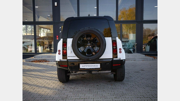 2025 Używany Land Rover Defender 110 Fuji White D200 Diesel MHEV X-Dynamic SE