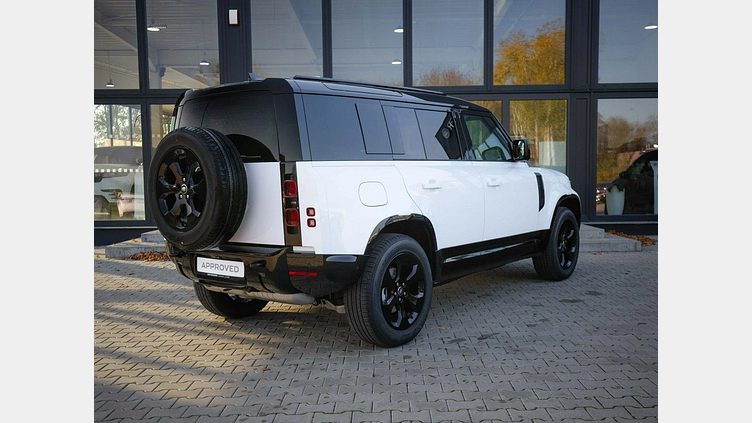 2025 Używany Land Rover Defender 110 Fuji White D200 Diesel MHEV X-Dynamic SE