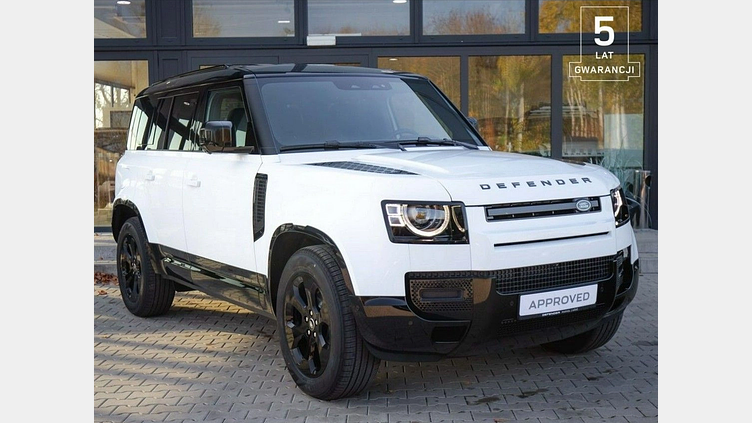 2025 Używany Land Rover Defender 110 Fuji White D200 Diesel MHEV X-Dynamic SE