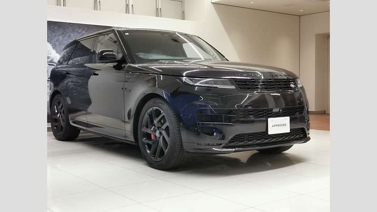 2023 認定中古車 Land Rover Range Rover Sport サントリーニブラック 3.0リッター6気筒300PSターボチャージドディーゼルMHEV（オートマチック） DYNAMIC HSE