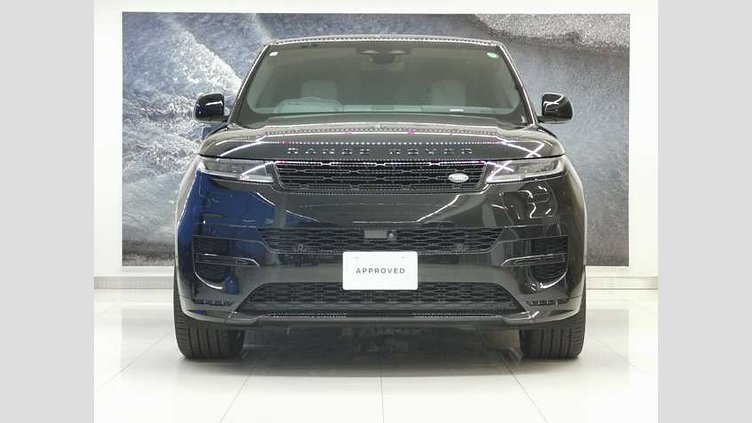 2023 認定中古車 Land Rover Range Rover Sport サントリーニブラック 3.0リッター6気筒300PSターボチャージドディーゼルMHEV（オートマチック） DYNAMIC HSE