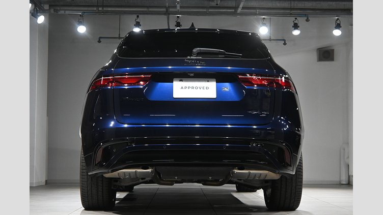 2024 認定中古車 Jaguar F-Pace Portofino Blue 2.0L I4 Pet Mid DOHC AJ200 R-DYNMIC HSE P250
