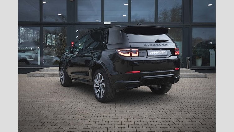 2025 Używany Land Rover Discovery Sport Santorini Black D200 Diesel MHEV Standardowy rozstaw osi Dynamic SE