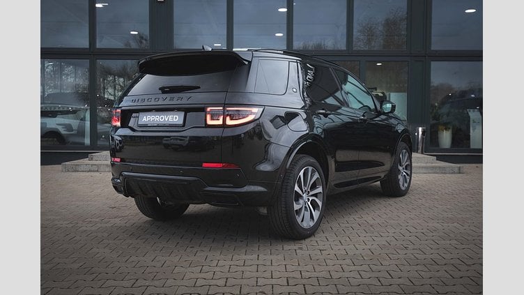 2025 Używany Land Rover Discovery Sport Santorini Black D200 Diesel MHEV Standardowy rozstaw osi Dynamic SE