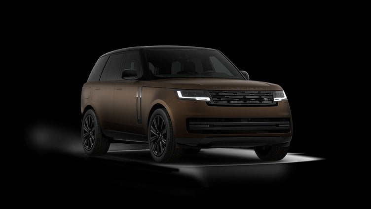 2024 SKLADOVÉ VOZIDLÁ Land Rover Range Rover Tourmaline Brown in Satin finish AWD D350 HSE