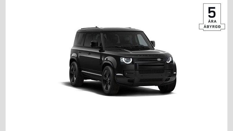 2025 Nýr bíll Land Rover Defender 110 Santorini Black D250 Diesel Mild Hybrid X-Dynamic HSE