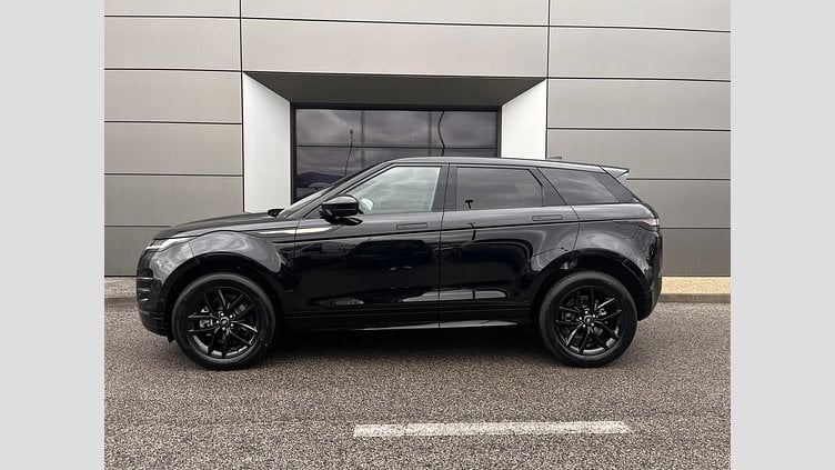 2025 SKLADOVÉ VOZIDLÁ Land Rover Range Rover Evoque Čierna Santorini D200 AWD AUTOMAT MHEV Dynamic SE