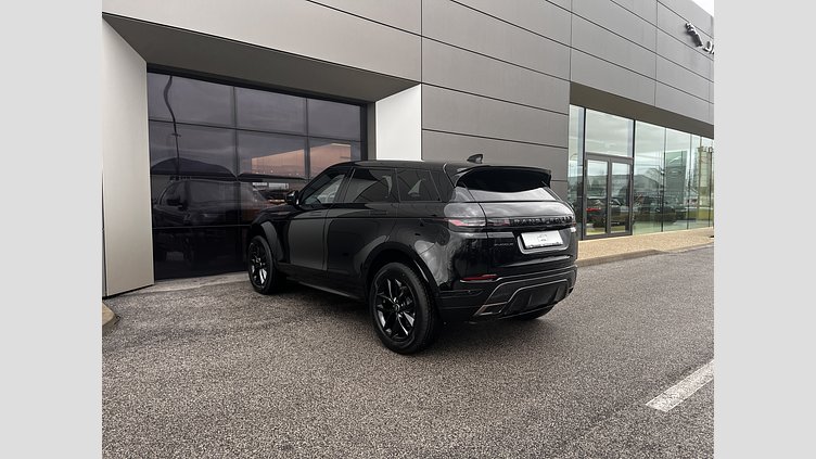 2025 SKLADOVÉ VOZIDLÁ Land Rover Range Rover Evoque Čierna Santorini D200 AWD AUTOMAT MHEV Dynamic SE