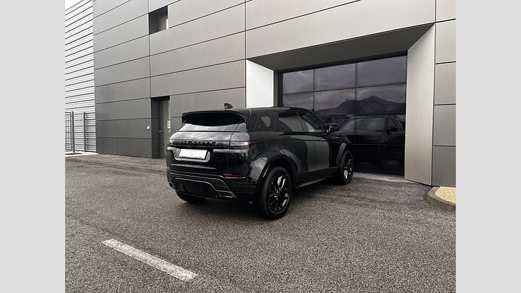 2025 SKLADOVÉ VOZIDLÁ Land Rover Range Rover Evoque Čierna Santorini D200 AWD AUTOMAT MHEV Dynamic SE