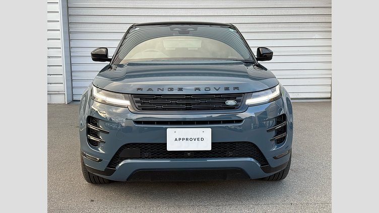 2024 認定中古車 Land Rover Range Rover Evoque トライベッカブルー P250（ガソリン） スタンダードホイールベース DYNAMIC HSE