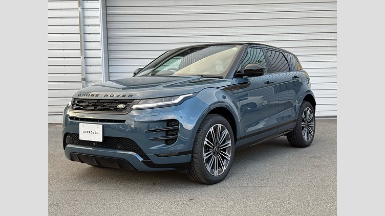 2024 認定中古車 Land Rover Range Rover Evoque トライベッカブルー P250（ガソリン） スタンダードホイールベース DYNAMIC HSE