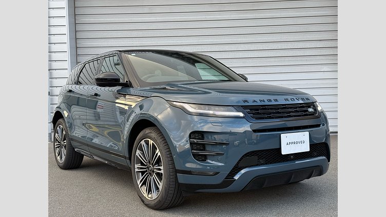 2024 認定中古車 Land Rover Range Rover Evoque トライベッカブルー P250（ガソリン） スタンダードホイールベース DYNAMIC HSE