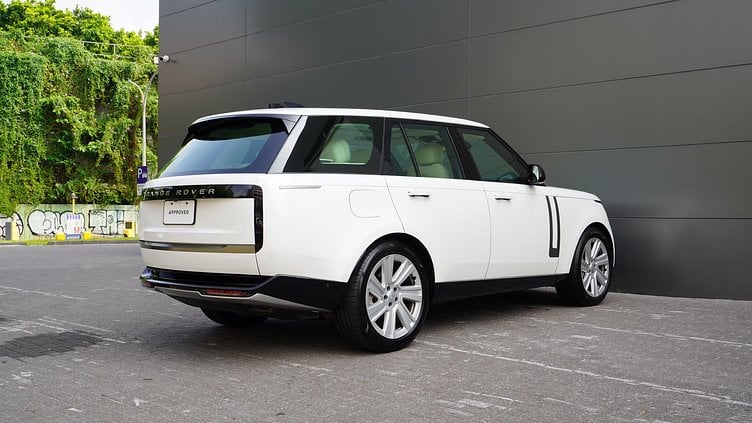 2024 認證中古車 Land Rover Range Rover (1EJ) Ostuni Pearl White 珍珠白 P400 汽油 (輕油電混合) 標準軸距 SE