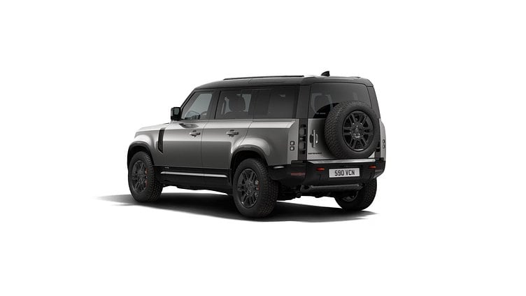 2025 New Land Rover Defender 110 Silicon Silver P400 Petrol Mild Hybrid X