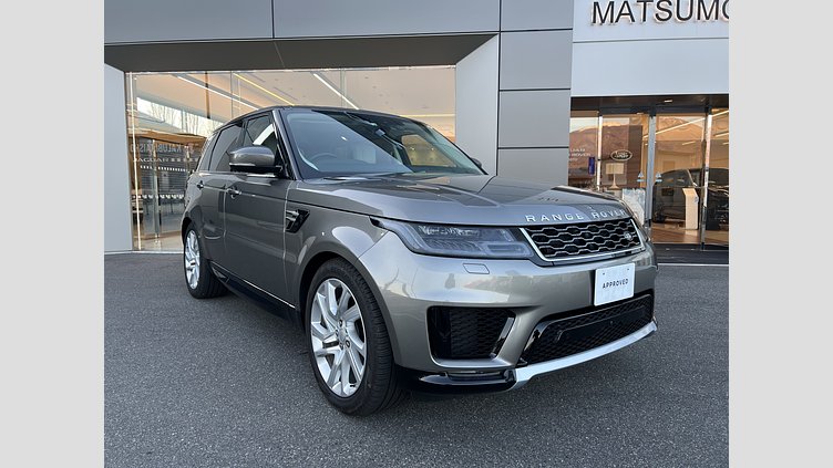 2022 認定中古車 Land Rover Range Rover Sport シリコンシルバー INGENIUM 3.0L 6気筒ディーゼル MHEV 300PS HSE