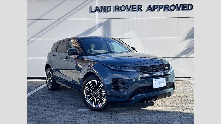 2024 認定中古車 Land Rover Range Rover Evoque トライベッカブルー P250（ガソリン） スタンダードホイールベース DYNAMIC HSE