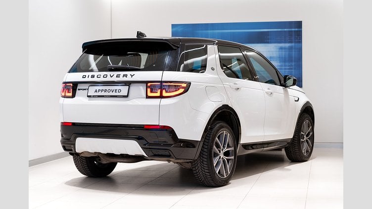 2024 Apstiprināts Land Rover Discovery Sport Fuji White D165 Diesel Mild Hybrid Standard Wheelbase Dynamic SE