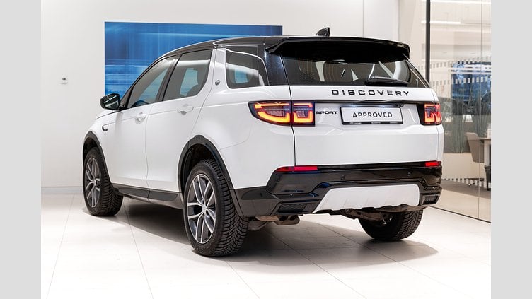 2024 Apstiprināts Land Rover Discovery Sport Fuji White D165 Diesel Mild Hybrid Standard Wheelbase Dynamic SE