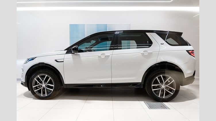 2024 Apstiprināts Land Rover Discovery Sport Fuji White D165 Diesel Mild Hybrid Standard Wheelbase Dynamic SE