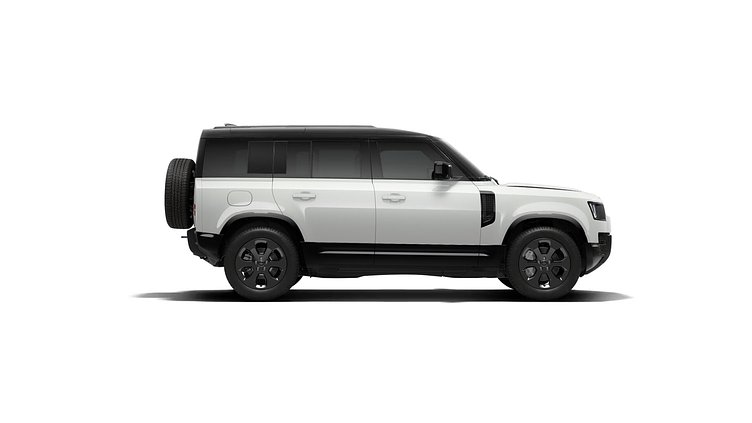 2025 Ny Land Rover Defender 110 Fuji White Bensin Laddhybrid X-Dynamic SE