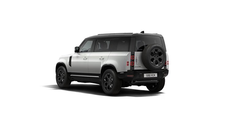 2025 Ny Land Rover Defender 110 Fuji White Bensin Laddhybrid X-Dynamic SE