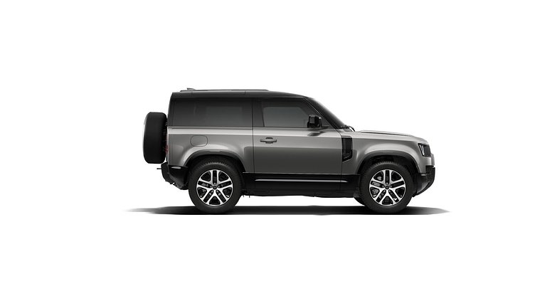 2025 Ny Land Rover Defender 90 Silicon Silver D300 Diesel Mild Hybrid X-Dynamic SE