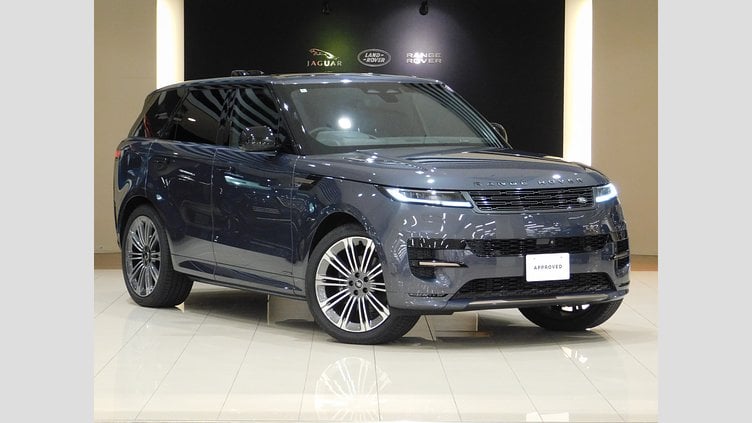 2023 認定中古車 Land Rover Range Rover Sport ヴァレジネブルー 3.0リッター6気筒300PSターボチャージドディーゼルMHEV（オートマチック） AUTOBIOGRAPHY