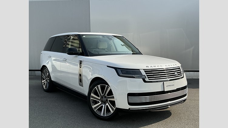 2023 認定中古車 Land Rover Range Rover オストゥーニパールホワイト P530 AWD（AT） スタンダードホイールベース SV