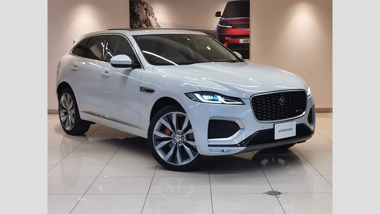 2021 認定中古車 Jaguar F-Pace ユーロンホワイト D200 AWD（オートマチック）MHEV R-DYNAMIC SE