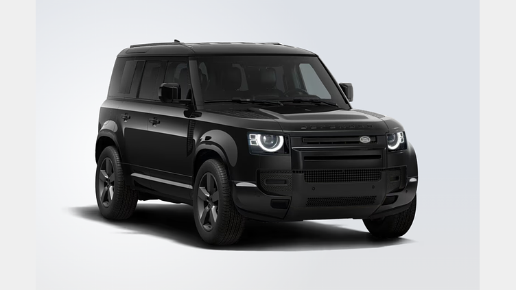 2025 SKLADOVÉ VOZIDLÁ Land Rover Defender 110 Santorini Black AWD D250 X-Dynamic SE