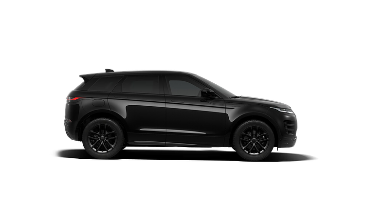 2025 SKLADOVÉ VOZIDLÁ Land Rover Range Rover Evoque Santorini Black AWD P270e Dynamic SE