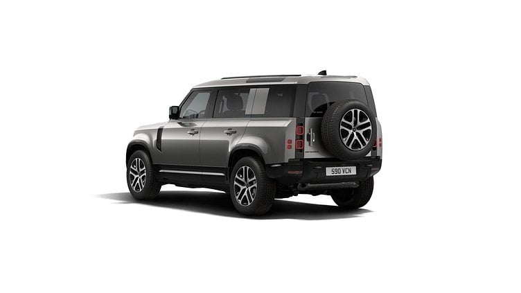 2025 Ny Land Rover Defender 110 Silicon Silver Bensin Laddhybrid X-Dynamic SE