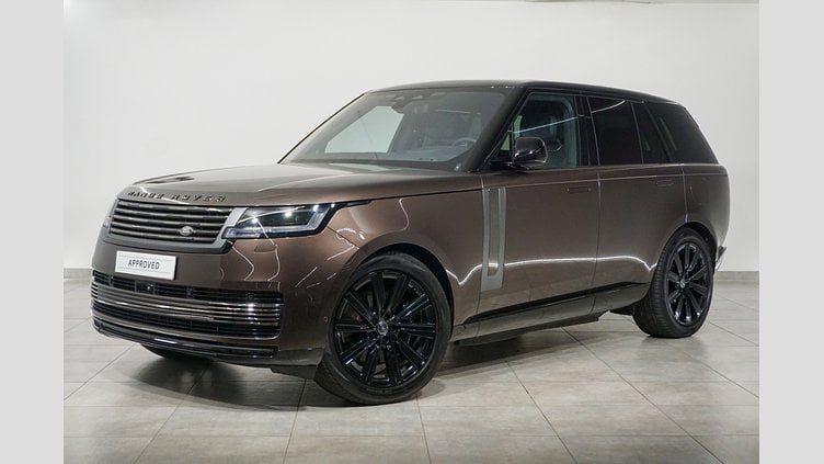 2023 Approved Land Rover Range Rover Tourmaline Brown in Gloss finish 3.0 PHEV P510 SV