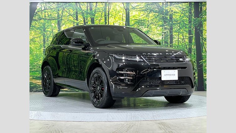 2024 認定中古車 Land Rover Range Rover Evoque サントリーニブラック P300eプラグインハイブリッド（ガソリン） スタンダードホイールベース DYNAMIC HSE