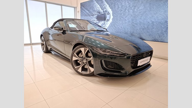 2024 Approved Jaguar F-Type British Raicing Green Metallic P300 CABRIO P300 R-DYNAMIC