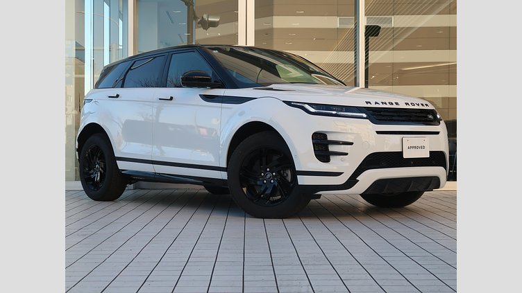 2024 認定中古車 Land Rover Range Rover Evoque フジホワイト D200マイルドハイブリッド（ディーゼル） スタンダードホイールベース DYNAMIC SE