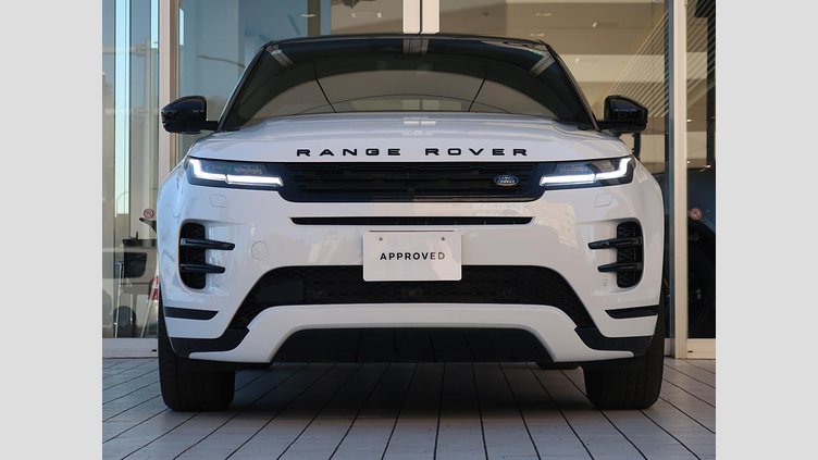 2024 認定中古車 Land Rover Range Rover Evoque フジホワイト D200マイルドハイブリッド（ディーゼル） スタンダードホイールベース DYNAMIC SE