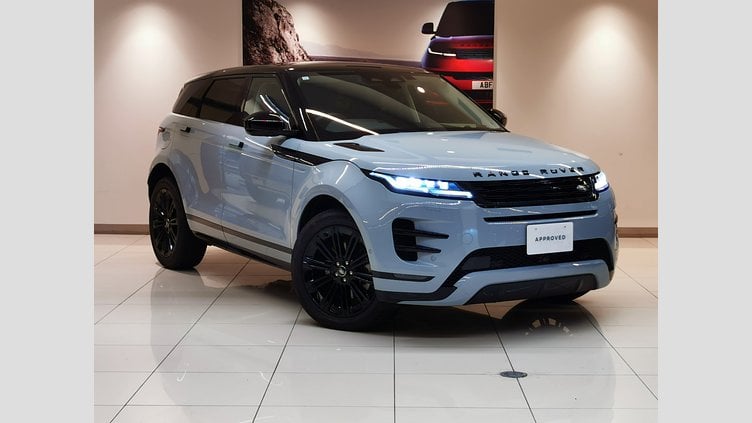 2024 認定中古車 Land Rover Range Rover Evoque アロイオスグレイ D200マイルドハイブリッド（ディーゼル） スタンダードホイールベース DYNAMIC SE