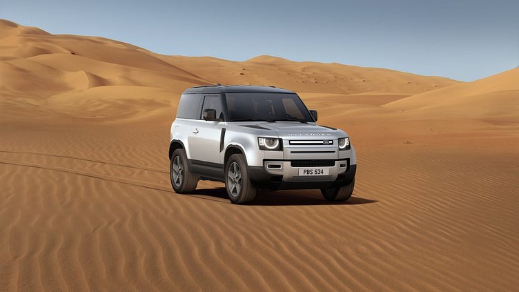 2023 Approved Land Rover Defender 90 Hakuba Silver D200 AWD AUTOMATIC MHEV (3,0L I6) SE LCV
