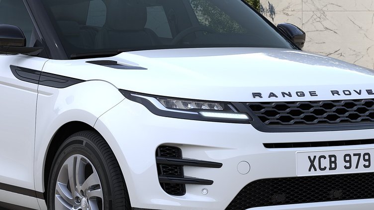 2023 Approved Land Rover Range Rover Evoque Fuji White P300e AWD AUTOMATIC PHEV R-DYNAMIC S