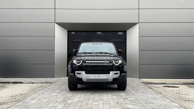 2025 SKLADOVÉ VOZIDLÁ Land Rover Defender 110 Santorini Black D200 I6 Ingenium D200 S