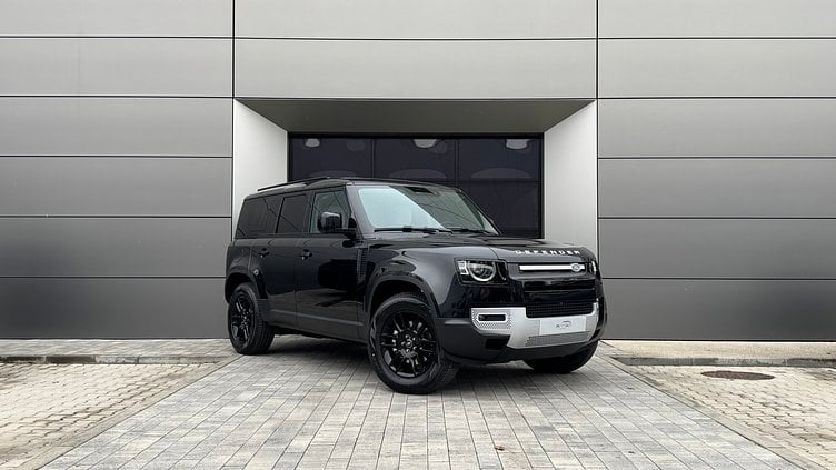 2025 SKLADOVÉ VOZIDLÁ Land Rover Defender 110 Santorini Black D200 I6 Ingenium D200 S